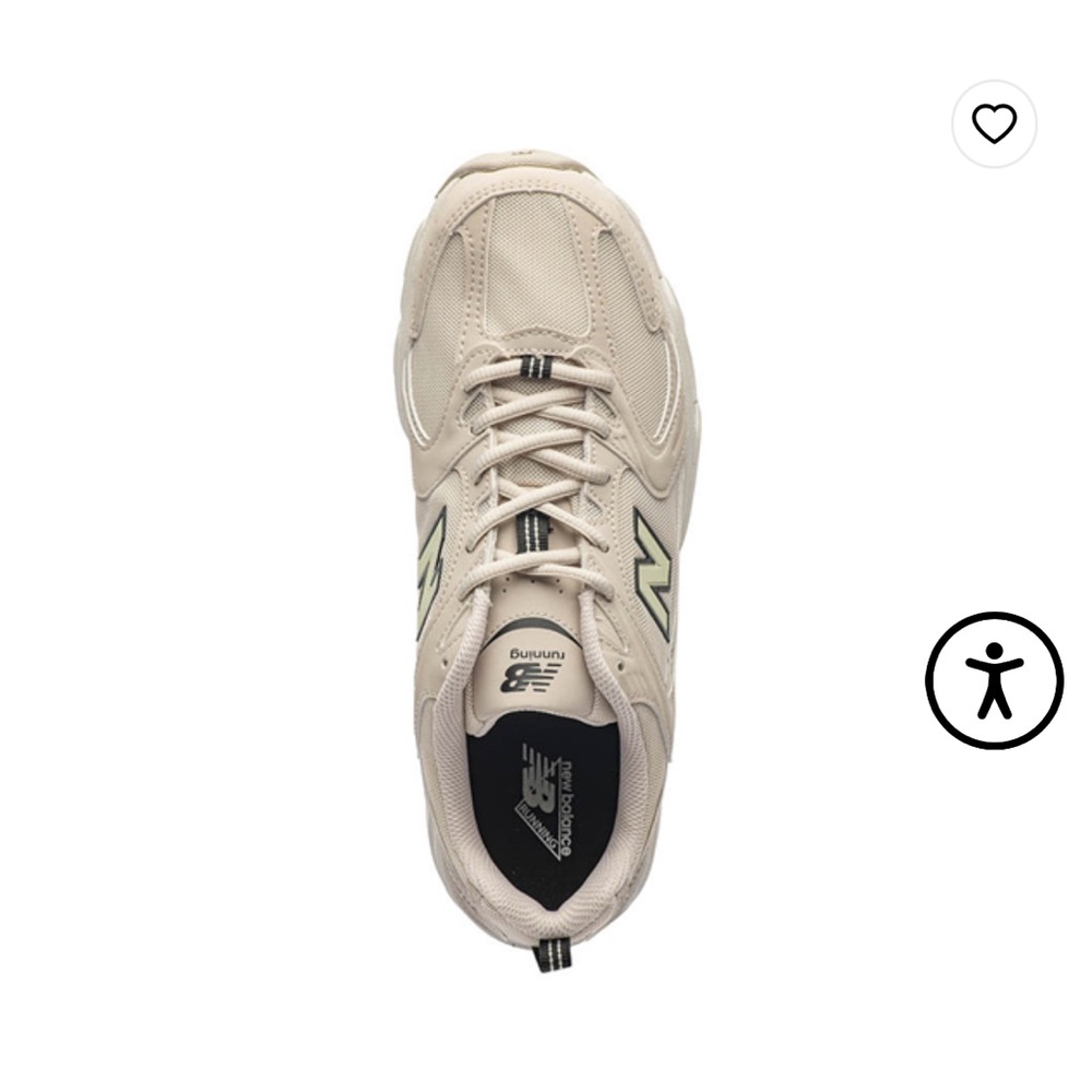 New Balance 530 Athletic Shoe - Moonbeam / Sea Salt size 7.5 never worn